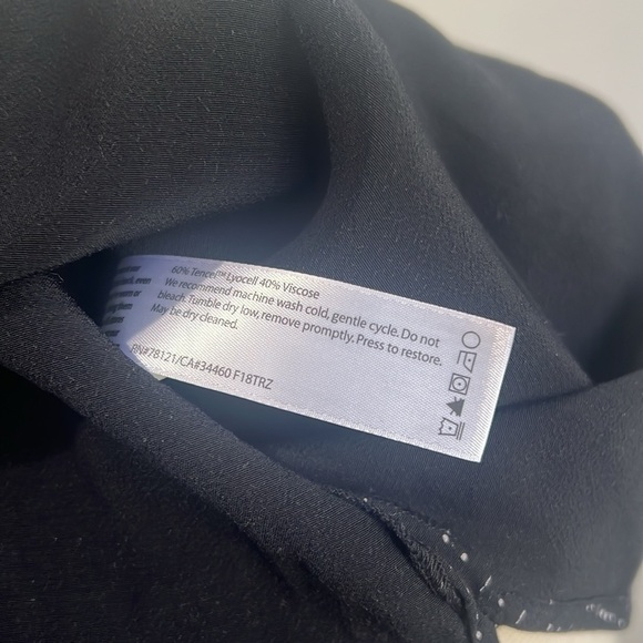 Eileen Fisher Short Sleeve Top Tencel Lyocell - Picture 11 of 11